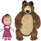 Peluche Masha et Michka